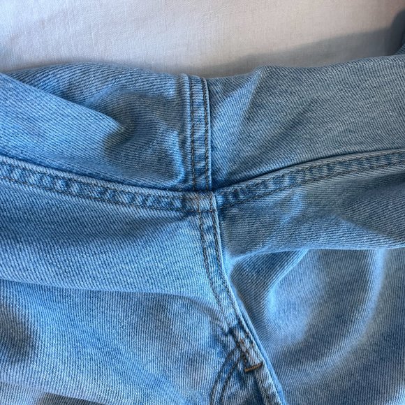 Everlane Womens The 90s Cheeky Jeans Cropped Medium Wash High Rise Fading 27 - Picture 6 of 10